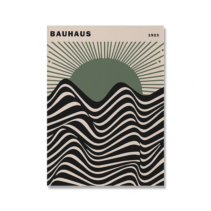 Sage Green Matisse Yayoi Kusama Exhibition Poster