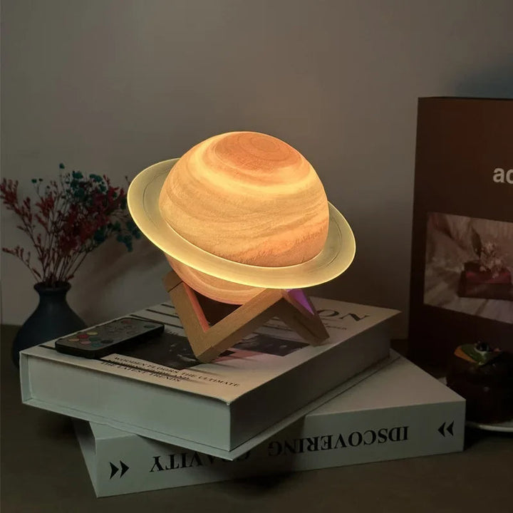 Galaxy Saturn Bluetooth Speaker with Night Light