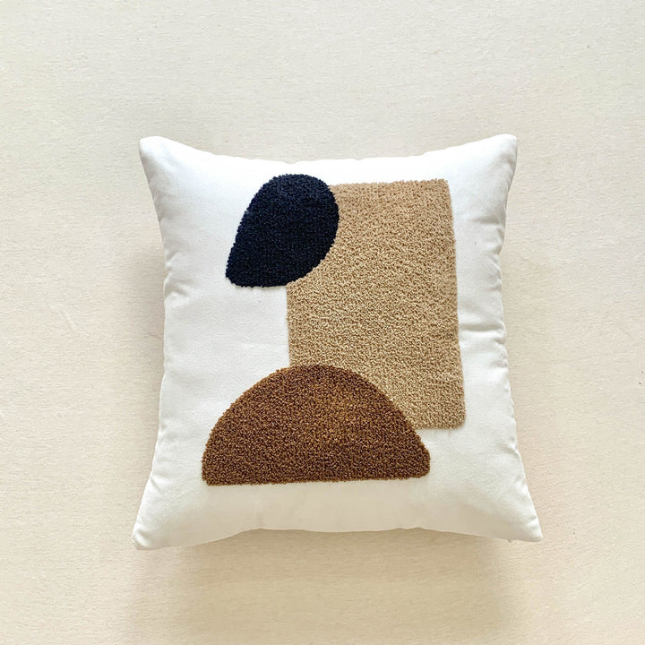 Nordic Style ins Living Room Sofa Cover | Simple Geometric Jacquard Soft and Comfortable Pillowcase