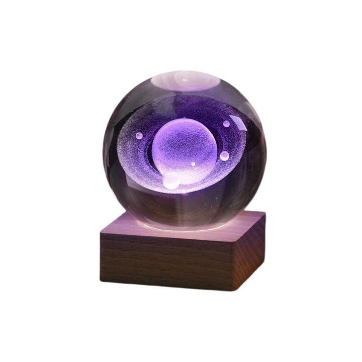 Night light Crystal ball 3D Galaxy |