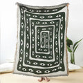 Snake Eye Design Sofa Blanket