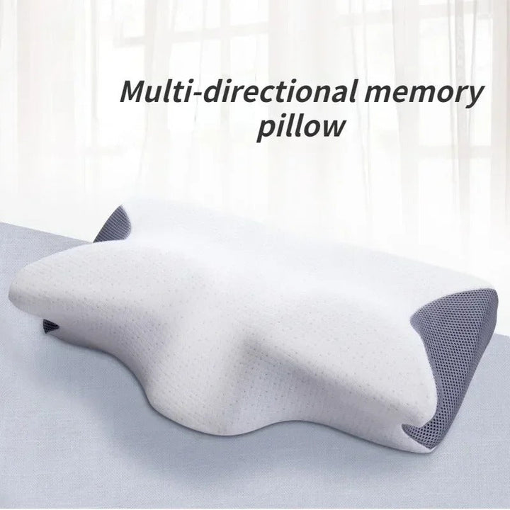 SnoreFree Anti-Snoring Pillow – Ergonomic Support for Restful, Quiet Sleep