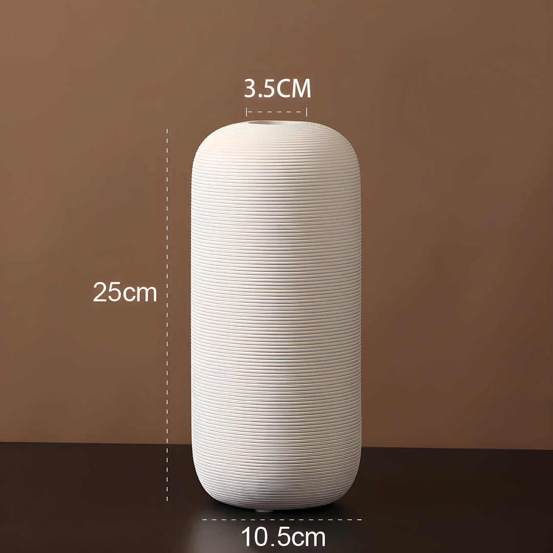 Minimalistic Handcrafted Ceramic Zen Vase