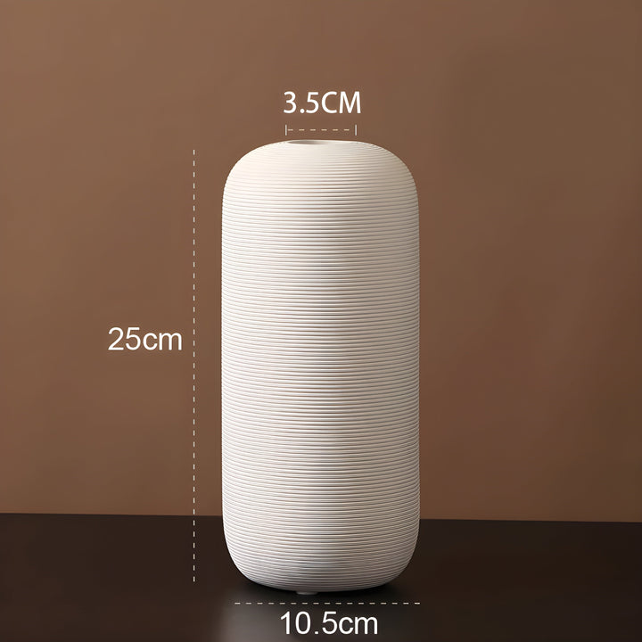 Minimalistic Handcrafted Ceramic Zen Vase
