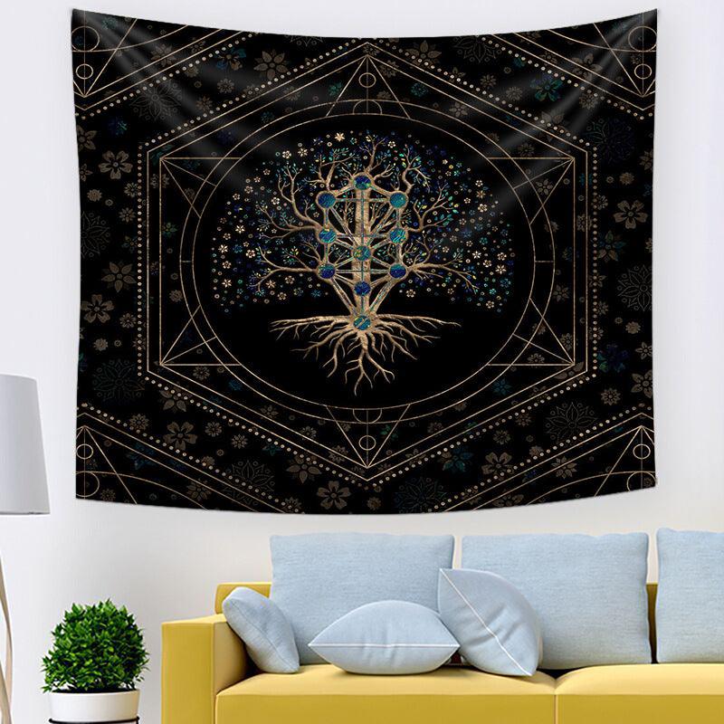 Tree of Life Home Wall Tapestry - Elegant Dorm &amp; Room Decoration