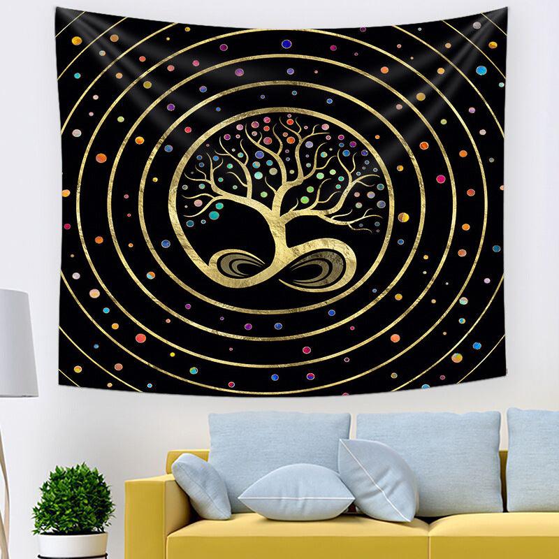 Tree of Life Home Wall Tapestry - Elegant Dorm &amp; Room Decoration
