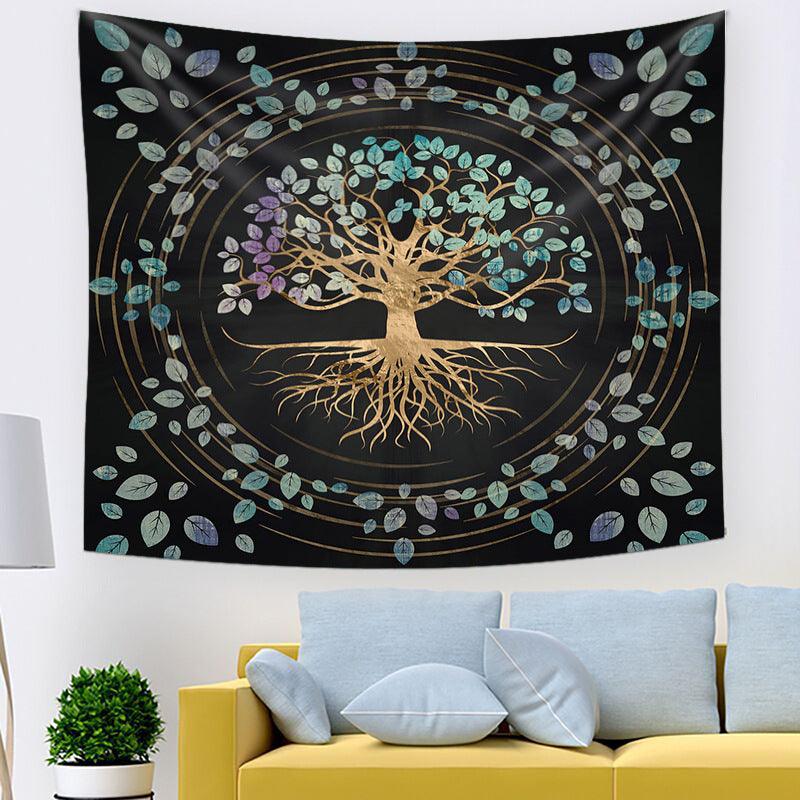 Tree of Life Home Wall Tapestry - Elegant Dorm &amp; Room Decoration