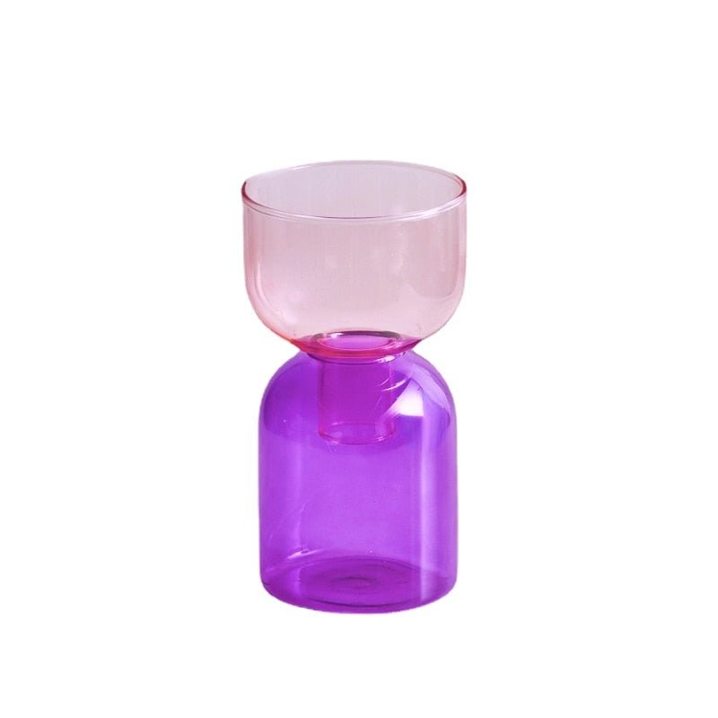 Two-Piece Mini Bud Vase Terrarium Set
