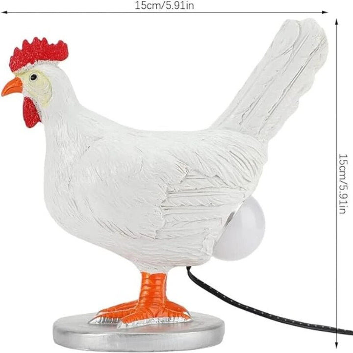 Table Lamp Funny Chicken Animal Night Light