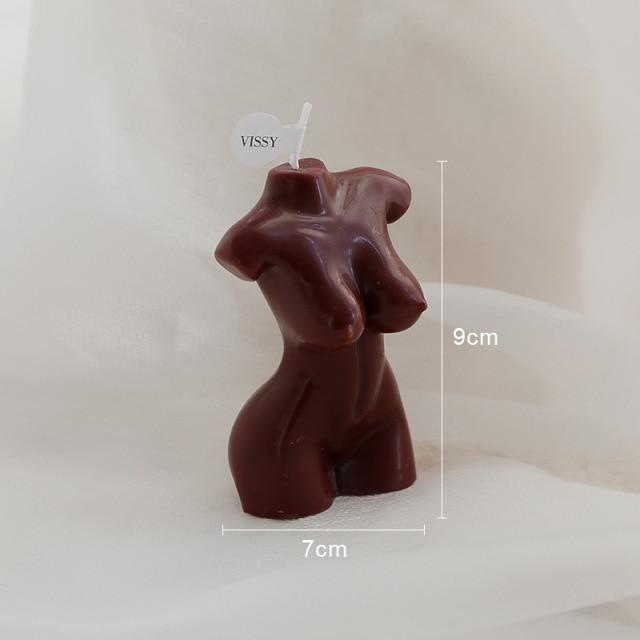 Female Shape Candles (5 colors)