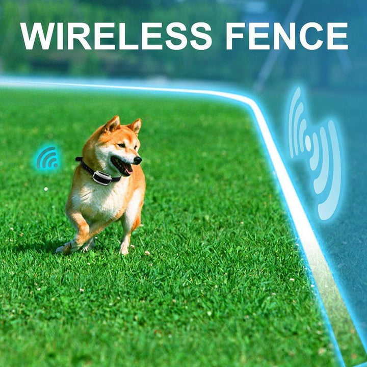 Wireless Dog Fence System – Rechargeable Waterproof Collar for Safe Boundaries